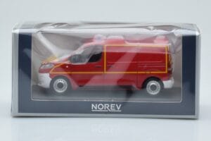 Citroen Jumpy Van Sapeurs Pompiers Červený Norev 1:43 155822 Kov – obrázok 4 z 4