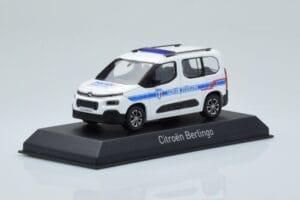 Citroen Berlingo Police Municipale v1 Biela Modrá Norev 1:43 155767 Kov – obrázok 2 z 4