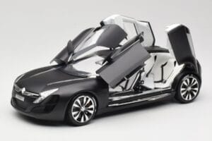 Citroen C-Metisse Matte Black Norev 1:18 181597 Kov – obrázok 2 z 8