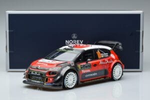 Citroen C3 WRC #10 K. Meeke / P. Nagle Rally Monte Carlo 2018 Norev 1:18 181636 Kov – obrázok 6 z 6