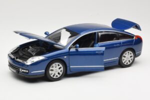 Citroen C6 Modrý Bburago 1:18 18-12073 Kov – obrázok 2 z 8
