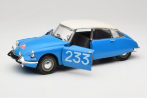Citroen DS #233 Rally Modrý Solido 1:18 8034 Kov – obrázok 2 z 8
