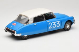 Citroen DS #233 Rally Modrý Solido 1:18 8034 Kov – obrázok 3 z 8