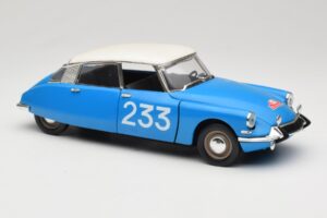 Citroen DS #233 Rally Modrý Solido 1:18 8034 Kov – obrázok 6 z 8