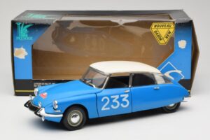 Citroen DS #233 Rally Modrý Solido 1:18 8034 Kov – obrázok 8 z 8