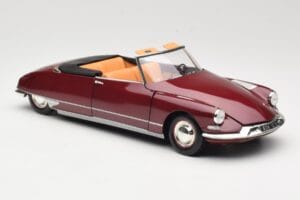 Citroen DS19 Kabriolet Bordeaux Norev 1:18 181561 Kov – obrázok 6 z 8