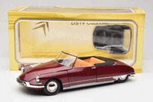 Citroen DS19 Kabriolet Bordeaux Norev 1:18 181561 Kov – obrázok 8 z 8