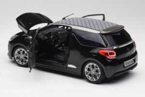 Citroen DS3 Cabrio Perla Nera Čierny Norev 1:18 AMC019115 Kov – obrázok 5 z 8
