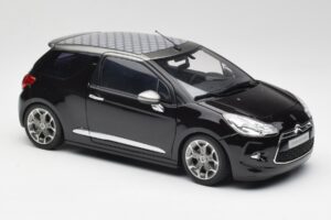 Citroen DS3 Cabrio Perla Nera Čierny Norev 1:18 AMC019115 Kov – obrázok 6 z 8