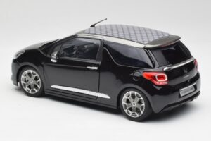 Citroen DS3 Cabrio Perla Nera Čierny Norev 1:18 AMC019115 Kov – obrázok 7 z 8