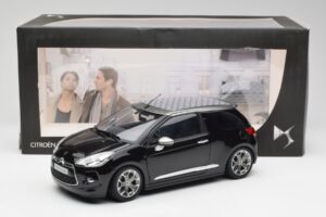 Citroen DS3 Cabrio Perla Nera Čierny Norev 1:18 AMC019115 Kov – obrázok 8 z 8