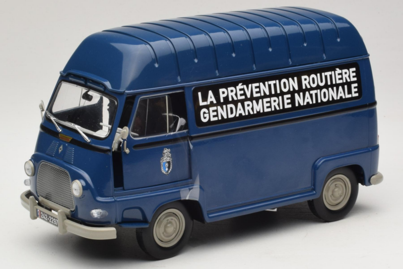 Citroen Estafette Gendarmerie Modrý S Figúrkou Norev 1:18 185165 Kov