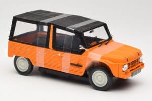 Citroen Mehari 4x2 Oranžový Norev 1:18 181515 Kov – obrázok 4 z 6