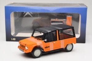 Citroen Mehari 4x2 Oranžový Norev 1:18 181515 Kov – obrázok 6 z 6