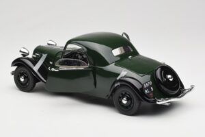 Citroen Traction Avant 11 Coupe Zelený Solido 1:18 8179 Kov – obrázok 5 z 8