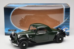 Citroen Traction Avant 11 Coupe Zelený Solido 1:18 8179 Kov – obrázok 8 z 8