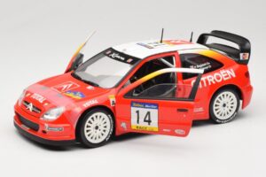 Citroen Xsara T4 WRC #14 P. Bugalski / J-P. Chiaroni WRC 2001 Solido 1:18 9021 Kov – obrázok 2 z 8