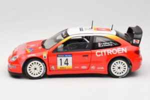 Citroen Xsara T4 WRC #14 P. Bugalski / J-P. Chiaroni WRC 2001 Solido 1:18 9021 Kov – obrázok 4 z 8