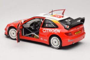 Citroen Xsara T4 WRC #14 P. Bugalski / J-P. Chiaroni WRC 2001 Solido 1:18 9021 Kov – obrázok 5 z 8