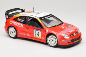 Citroen Xsara T4 WRC #14 P. Bugalski / J-P. Chiaroni WRC 2001 Solido 1:18 9021 Kov – obrázok 6 z 8