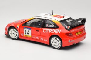 Citroen Xsara T4 WRC #14 P. Bugalski / J-P. Chiaroni WRC 2001 Solido 1:18 9021 Kov – obrázok 7 z 8
