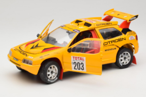 Citroen ZX Rallye Raid #203 1992 Solido 1:18 9003-N1 Kov – obrázok 2 z 8
