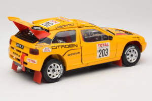 Citroen ZX Rallye Raid #203 1992 Solido 1:18 9003-N1 Kov – obrázok 3 z 8