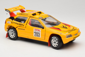 Citroen ZX Rallye Raid #203 1992 Solido 1:18 9003-N1 Kov – obrázok 6 z 8