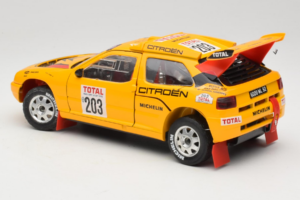 Citroen ZX Rallye Raid #203 1992 Solido 1:18 9003-N1 Kov – obrázok 7 z 8