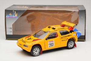 Citroen ZX Rallye Raid #203 1992 Solido 1:18 9003-N1 Kov – obrázok 8 z 8