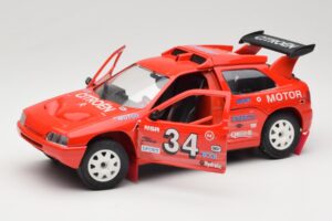 Citroen ZX Rallye #34 Rally 1992 Solido 1:18 9003 Kov – obrázok 2 z 8