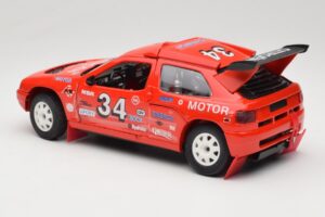 Citroen ZX Rallye #34 Rally 1992 Solido 1:18 9003 Kov – obrázok 7 z 8