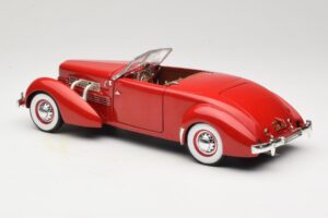 Cord 812 Kabriolet Červený American Muscle 1:18 32158 Kov – obrázok 7 z 8