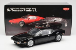 De Tomaso Pantera Čierny Kyosho 1:18 08851BK Kov – obrázok 8 z 8