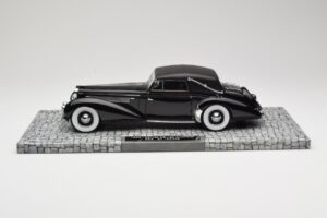 Delage D8-120 Kabriolet Čierny Minichamps 1:18 107115131 Kov – obrázok 3 z 6