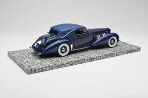 Delage D8-120 Kabriolet Two Tone Modrý Minichamps 1:18 107115132 Živica – obrázok 2 z 6