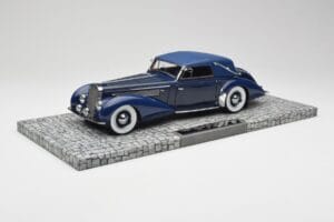 Delage D8-120 Kabriolet Two Tone Modrý Minichamps 1:18 107115132 Živica