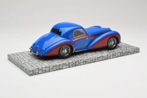 Delahaye Type 145 V12 Coupe Modrý Červený Minichamps 1:18 107116121 Živica – obrázok 2 z 6