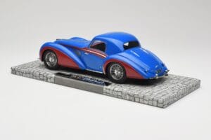 Delahaye Type 145 V12 Coupe Modrý Červený Minichamps 1:18 107116121 Živica – obrázok 5 z 6