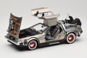 DeLorean DMC-12 Back to the Future Part III Sun Star 1:18 2712 Kov – obrázok 2 z 8