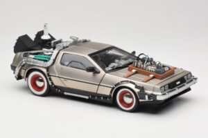 DeLorean DMC-12 Back to the Future Part III Sun Star 1:18 2712 Kov – obrázok 6 z 8