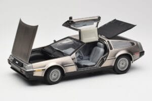 DeLorean DMC-12 LK Strieborný Sun Star 1:18 2701 Kov – obrázok 2 z 8