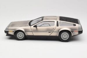 DeLorean DMC-12 LK Strieborný Sun Star 1:18 2701 Kov – obrázok 4 z 8