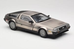 DeLorean DMC-12 LK Strieborný Sun Star 1:18 2701 Kov – obrázok 6 z 8