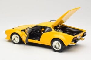 De Tomaso Pantera Žltý Hot Wheels 1:18 27809 Kov – obrázok 5 z 8