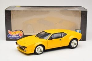 De Tomaso Pantera Žltý Hot Wheels 1:18 27809 Kov – obrázok 8 z 8