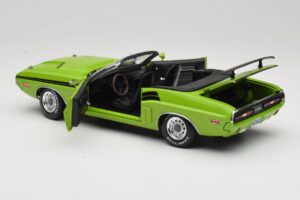Dodge Challenger Kabriolet Zelený Greenlight 1:18 12803-06G Kov – obrázok 5 z 8