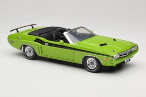 Dodge Challenger Kabriolet Zelený Greenlight 1:18 12803-06G Kov – obrázok 6 z 8