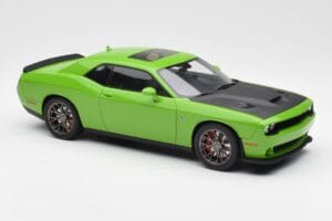 Dodge Challenger SRT Hellcat Zelený GT Spirit 1:18 GT168 Živica – obrázok 4 z 6