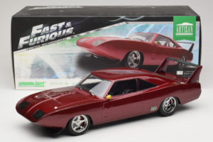 Dodge Charger Daytona Fast & Furious Dom's Car GreenLight 1:18 19003 Kov – obrázok 6 z 6